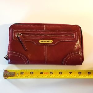Franco Sarto Large Faux Leather Wallet Slight wear and tear